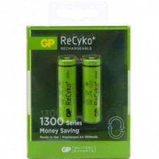 Акумулятори АА GP NiMH 130AAHСE-2GBE2 ReCyko+ 1300 mAh