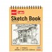 Альбом для ескізів А5 30 аркушів, 160 г/м² Sketch Book ETBZ-014-16K верхня спіраль