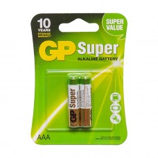 Батарейка GP 24A-U2 лужна LR03, AAA по 2 шт. Alkaline Super