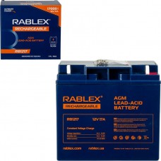 Акумулятор RABLEX 12V 17000mAh RB1217 (17А) Lead-Acid battery 002343