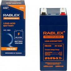 Акумулятор RABLEX 4V 4500mAh (4.5А) RB445 Lead-Acid battery 001674