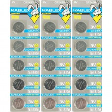 Батарейка RABLEX "таблетка" 3V CR2430