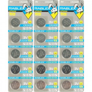 Батарейка RABLEX "таблетка" 3V CR2430
