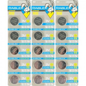 Батарейка RABLEX "таблетка" 3V CR2450