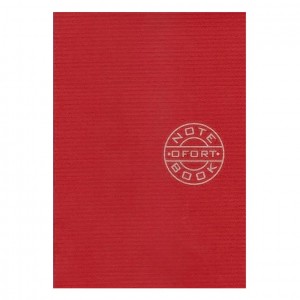 Книга записна А6 "Графіка" 36л., чистий лист, скоба Червона ЗК6836