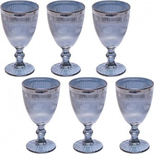 Келих із кольорового скла CQ213 200мл T0204HS-B Чорний