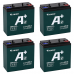 Акумулятор тяговий 12V 20,3Ah 6-DZF-20.3 для електроскутера AD26-4820