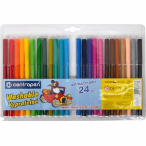 Фломастер 24 кольори CENTROPEN
