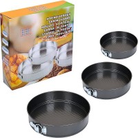 Набір форм металевих роз'ємних 3шт D24/26/28см Х3-142