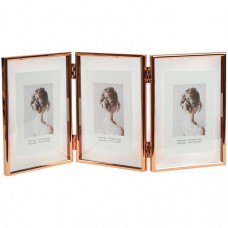 Фоторамка металева на 3 фото 13×18 см Rose Gold 5R 12001F7R Фоторамка металева на 3 фото 13×18 см Rose Gold 5R 12001F7R