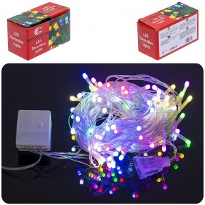 Гірлянда електрична NEW 100(80L) 9M 6 кольорів LED D-7