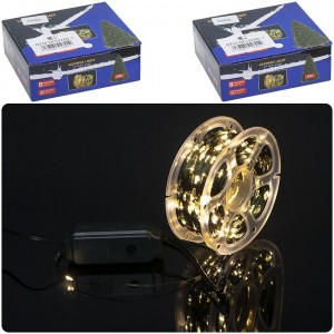 Гірлянда електрична 102 метра 1000 LED біла 9280-3