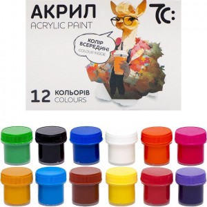 Набір акрилових фарб 12*10 мл, 7С: 7C51202