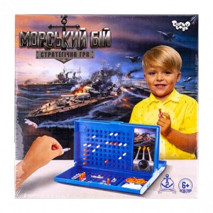 Настільна розважальна гра "Морський бій" УКР G-MB-01U