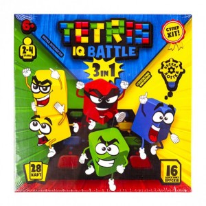 Настільна розважальна гра "Tetris IQ battle 3in1" УКР G-TIB-02U
