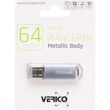Флешка Verico USB 64Gb Wanderer SkyBlue 600784