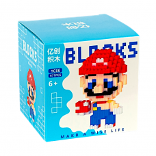 Конструктор дитячий 3D фігурка піксельний YC66