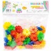 Конструктор Puzzle blocks "Ромашки з кулькою" HL6008
