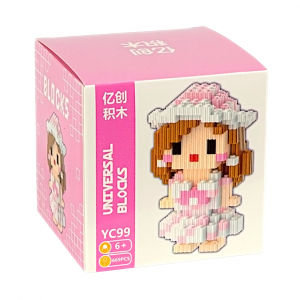Конструктор дитячий 3D фігурка піксельний YC99
