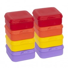 Ланч-бокс "Веселка" без малюнка 14,5*14,5*6,0см