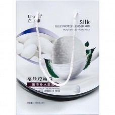 Маски зволожуючі для обличчя "Silk" 203055