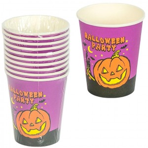 Набір паперових стаканів "Halloween" 10 штук 62-9