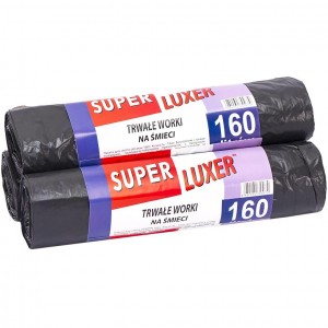 Пакет для сміття 90х110 160л 10 штук Super Luxs/Кузя Service 20031