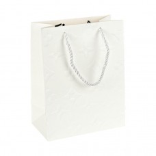 Пакет подарунковий 31х42х12 см з рельєфним тисненням WHITE HL-1861