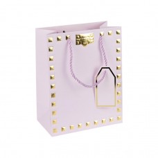 Пакет подарунковий 26х32х12 см із тисненням фольгою PURPLE HL-1921