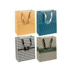 Пакет подарунковий 14х7х15 см з принтом HL-120/DF-699XS