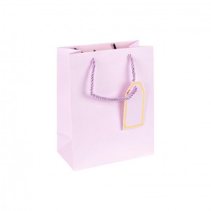 Пакет подарунковий 18х23х10 см однотонний PURPLE HL-1985