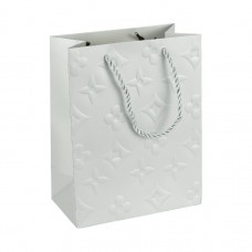 Пакет подарунковий 31х42х12 см з рельєфним тисненням SILVER HL-1873