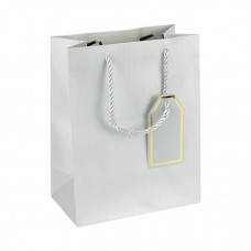 Пакет подарунковий 31х42х12 см однотонний SILVER HL-1993