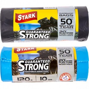 Пакет для сміття міцний 70х110 120л 10 штук TM STARK