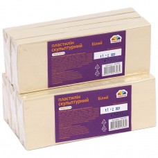 Пластилін скульптурний 800г "Творчість" білий "Гамма"