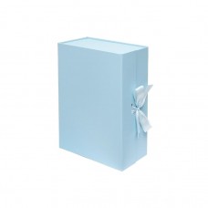 Подарункова коробка 28,2×20,2×9,2 см зі стрічкою BLUE HL-205