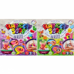 Пластилінове Мило "PLAY CLAY SOAP" велике укр PCS-01-01U