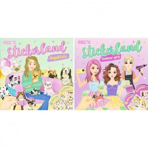 Книжка з наклейками 230х225см "Stickerland" РМ-87