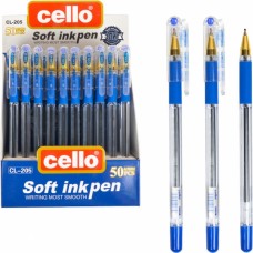 Ручка масляна Cello C205-50 синя