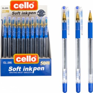 Ручка масляна Cello C205-50 синя