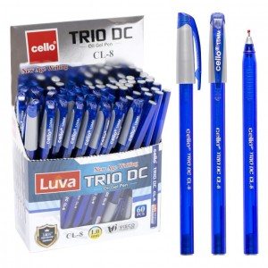 Ручка масляна "Trio DC" Cello CL-8-60 синя