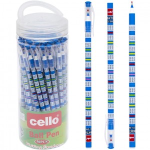 Ручка масляна "Ball Pen" Cello CL269-50PVC синя
