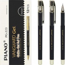 АКЦІЯ! Ручка гелева PIANO PG-223 чорна