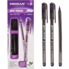 Ручка масляна MY-TECH фіолетова