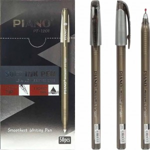 Ручка масляна Misumi PIANO PT-1201 чорна