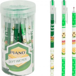 Ручка масляна PIANO PT-1123 синя