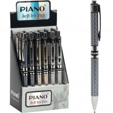 Ручка масляна PIANO автоматична PS-007 синя