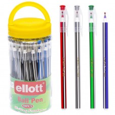 Ручка масляна "Ellott" CL568-50 PVC синя