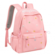 Рюкзак шкільний тканинний 41*29*12см з малюнком BB-9052 PINK
