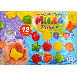 Набір миловаріння "Мило фігурне", 12 фігур DFM-02-02U